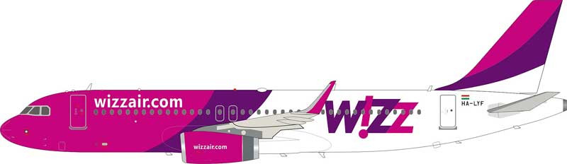 Inflight IF320W60421 Airbus A320 200 HA LYF Wizz Air 1 20