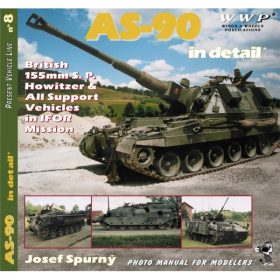 WWP AS-90 155mm British S.P. Howitzer in detail könyv