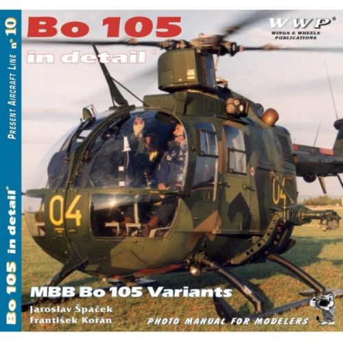 WWP BO-105 in detail könyv