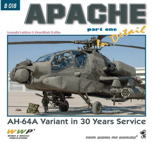 WWP AH-64 A Apache in detail könyv