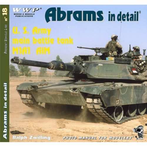 WWP Abrams in detail könyv