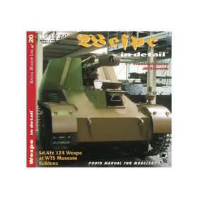 WWP Sd.Kfz 124 Wespe in detail könyv
