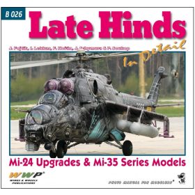   WWP Late Hinds Mi-24 Upgrades & Mi-35 Series Models in detail könyv