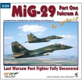 WWP MiG-29A in detail in detail - könyv