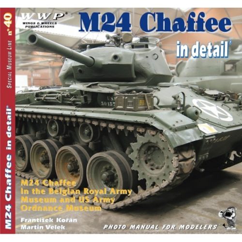 WWP M24 Chaffee in detail könyv