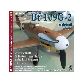 WWP Messerschmitt Bf 109G-2 Trop in detail könyv