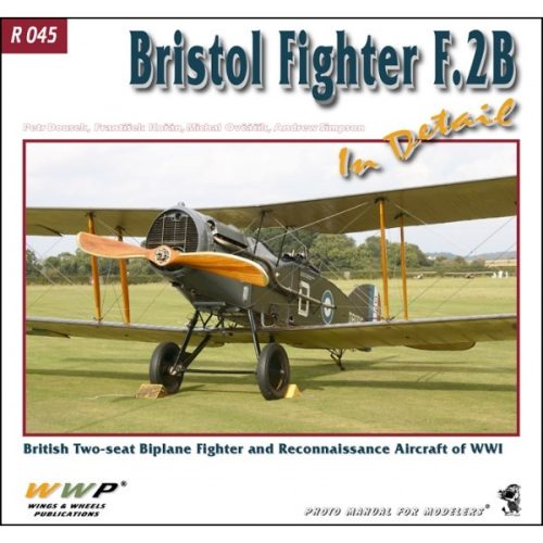 WWP Bristol Fighter F.2B in detail könyv