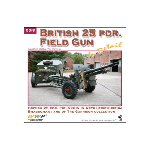 WWP British 25pdr Field Gun in detail könyv