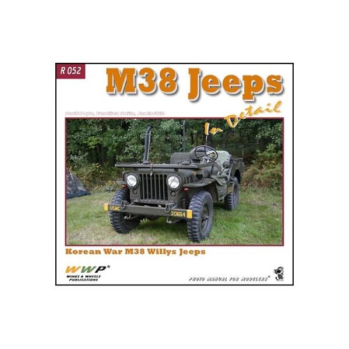 WWP M38 Jeeps in detail könyv