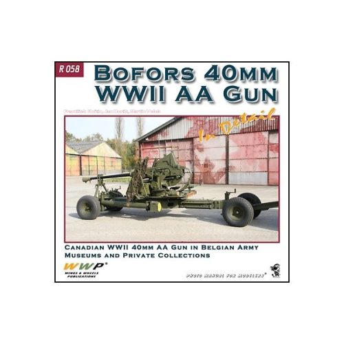 WWP Bofors 40mm WWII AA Gun in detail könyv