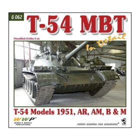 WWP T-54 MBT in detail könyv