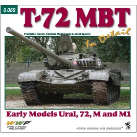 WWP T-72 MBT in detail könyv