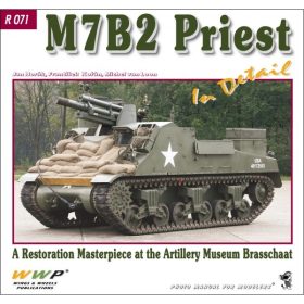 WWP M7B2 Priest in detail könyv