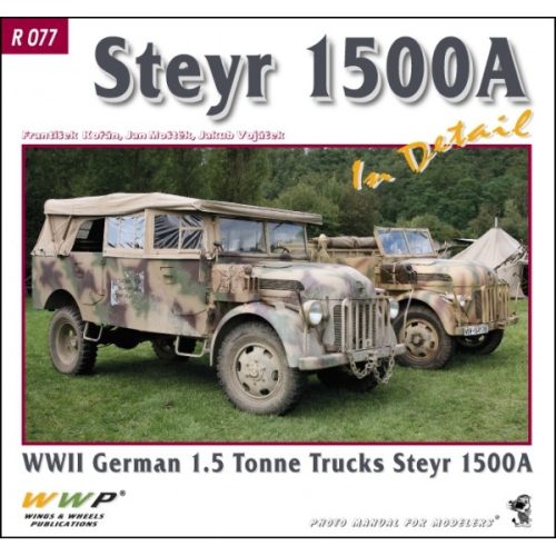 WWP Steyr 1500A Trucks in detail könyv