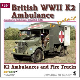 WWP British WWII K2 Ambulance in detail könyv