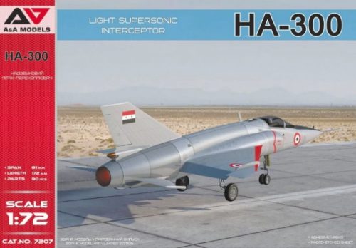 A&A Models AAM7207 Helwan HA-300 Light interceptor repülőgép makett