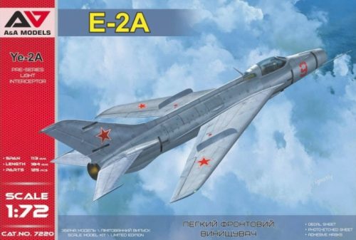 A&A Models AAM7220 E-2A/Ye-2A Pre-series light interceptor repülőgép makett