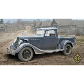 ACE 48105 WWII Soviet pick-up GAZ-M-415 (1/48) makett