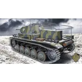   ACE 72270 Panzer II Panzerbeobachtungswagen 1/72 harckocsi makett
