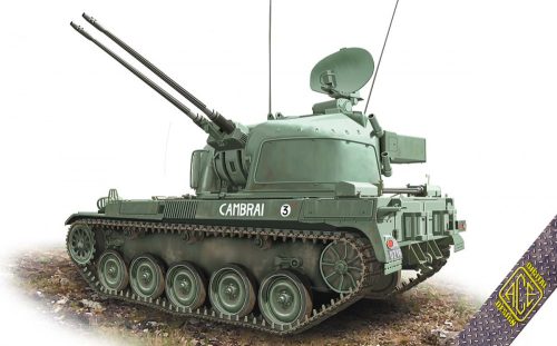 ACE 72447 AMX-13 DCA French twin 30mm AA tank (1/72) harcjármű makett