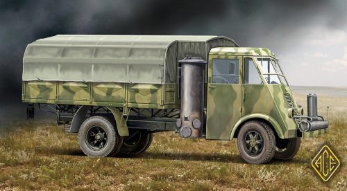 ACE 72532 AHN French 3,5t Gas generator truck (1/72) katonai jármű makett