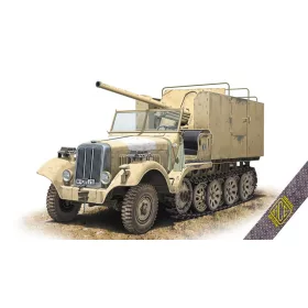   ACE 72574 Sdkfz.6/3 DIANA 7,62cm FK.36 (R) auf mZgkw 5t (1/72) harcjármű makett