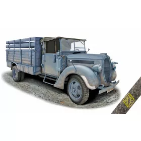   ACE 72575 G917T 3t German cargo truck (m.1939 soft cab) (1/72) katonai jármű makett