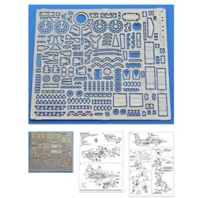   ACE PE7265 Photo-etched set for Ka-52 helicopter (1/72) feljavító készlet