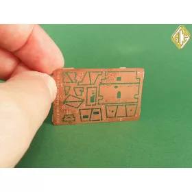   ACE PE7268 Photo-etched set -60 add on armor, for ACE kit (1/72) feljavító készlet