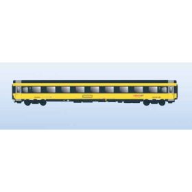   ACME 52647 Személykocsi, négytengelyes RegioJet, Businnes-Internet Café (E6) (H0)