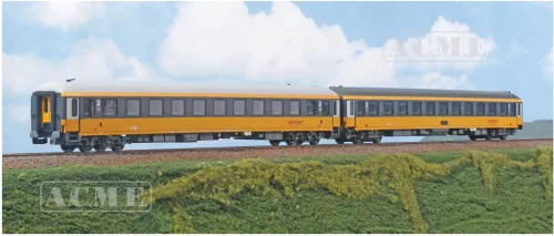 ACME 55337 Személykocsi-pár, négytengelyes Regiojet (E6) (H0)