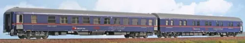 ACME 55372 Hálókocsi-pár, négytengelyes Nightjet, Bvcmz sorozat, ÖBB (E6) (H0)