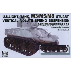   AFV Club 35056 US M5/M8 VVSS SUSPENSION 1/35 feljavító készlet