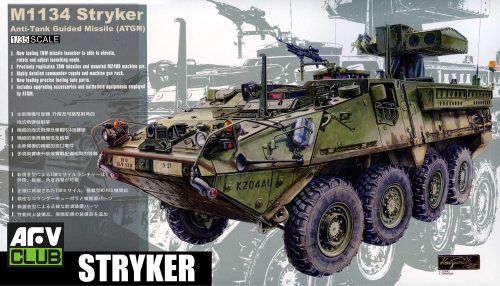 AFV Club 35134 US M1134 Stryker ATGM 1/35 harcjármű makett