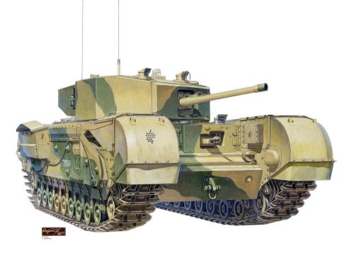 AFV Club 35153 British Churchill MK3 1/35 harckocsi makett