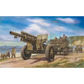   AFV Club 35160 German 105mm HOWITZER M2A1 Carriage M2 1/35 löveg makett