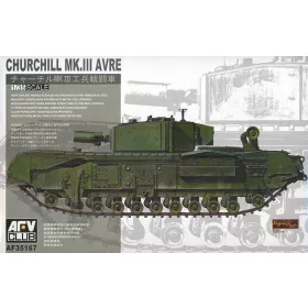 AFV Club 35167 British Churchill Avre 1/35 harckocsi makett