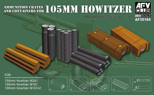 AFV Club 35184 Ammunition crates and containers 1/35 makett