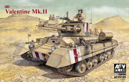 AFV Club 35185 British Valentine MK.II 1/35 harckocsi makett