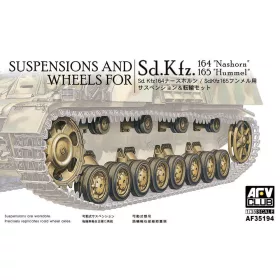  AFV Club 35194 German Wheels & Suspensions for Panzer IV 1/35 makett
