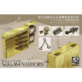   AFV Club 35196 Accessoires for German Sd.Kfz. Nashorn 1/35 makett