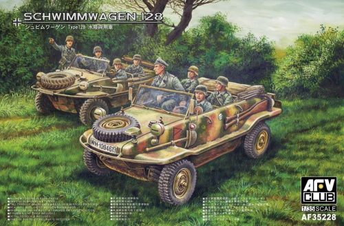 AFV Club 35228 German Schwimmwagen 128 1/35 katonai jármű makett