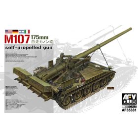  AFV Club 35331 US M107 175 mm Self-propelled Gun 1/35 harckocsi makett