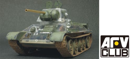 AFV Club 35S57 Soviet T34/76 Model 1942/43 Factory No.183 1/35 harckocsi makett