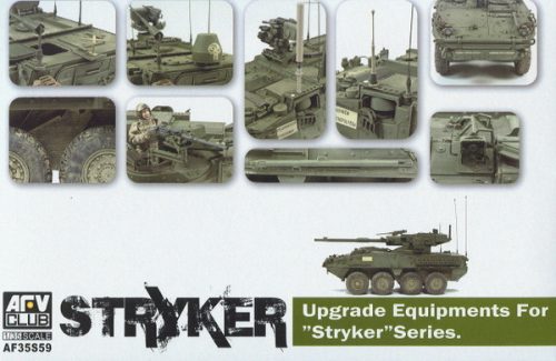 AFV Club 35S59 Upgrade equipments for STRYKER serie 1/35 feljavító készlet