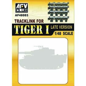  AFV Club 48003 German TIGER I LATE Workable Track Link 1/48 működőképes lánctalp