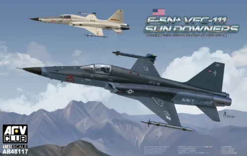 AFV Club AR48117 F-5N+ VFC-111 SUNDOWNERS 1/48 repülőgép makett