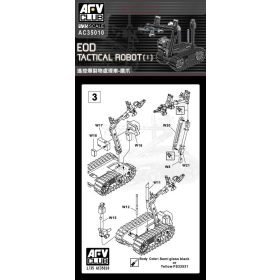   AFV Club AC35010 EOD tactical Robot (I) Talon Robots 1/35 makett