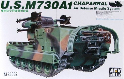 AFV Club AF35002 M730A1 CHAPARRAL - Air Defense Missile System 1/35 harcjármű makett