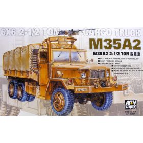   AFV Club AF35004 US M35A2 2 1/2T Cargo Truck (RE-Produktion) 1/35 harcjármű makett